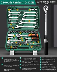 Multi-functional Ratchet Wrench Tool Kit for Auto Repair