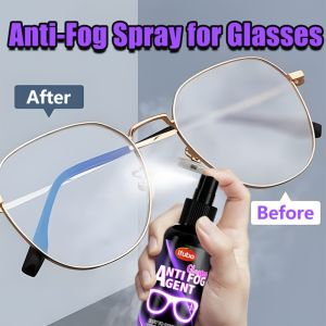 IFUBO 100ml New Glass Anti-Fog Spray - Instant Clear Vision for Glasses Goggles Helmets Long-Lasting Fog Prevention Solution