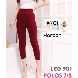 FS - Legging 7/8 HW polos import tebal/legging wanita import/legging import/legging olah raga/legging fashiom
