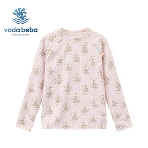 VODABEBA | Long Sleeve Split Childrens Swimwear Sunscreen