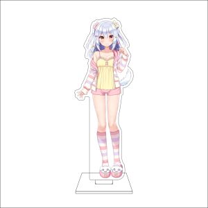 Bandai | 16CM Anime Ảo YouTuber Acrylic Hình Đứng Đĩa Cho Vox Akuma Ironmouse Kurikoma Komaru Sưu Tập Vật Trang Trí Cosplay Phụ Kiện