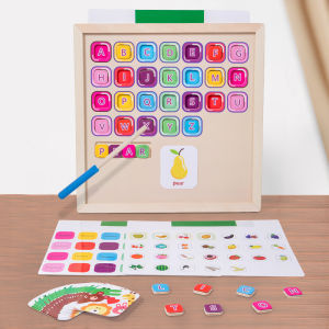 Magnetic Educational Alphabet Cards for Early Learning and Cognitive Development