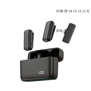 Wireless Lavalier Microphone USB C Mini Microphone with Noise Cancellation For IPhone17 16 15 Lapel Mic For Video Recording Vlog