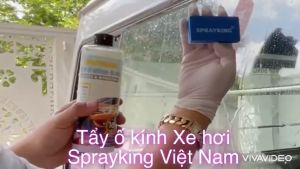 Nước Tẩy Rửa Ố Kính ÔTô chai 500ml _Sprayking Glass & Windows