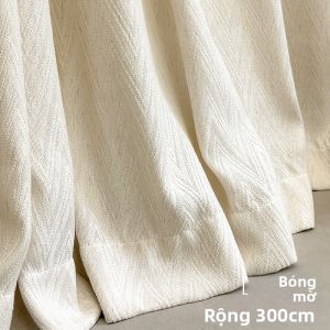 LIANHUAJI | Rèm Voan Linen với Dệt Thủ Công