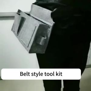 Carpenter specific felt tool kit belt type nail waist bag construction site wear-resistant carpenter bag waist bag