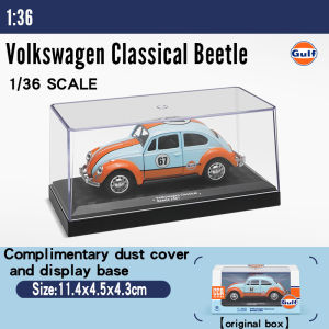 CCA Gulf Gas Station Fusca Bus Ford GT 2017 Camaro Racing Model Car Metal Diecast Miniature Vehicle Child Toy Car For Boy Gift