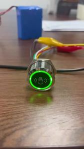 12V-24V IP68 Infrared Sensor Switch No Touch Contactless Door Release Exit Button LED Indication Exit Switch for Access Control