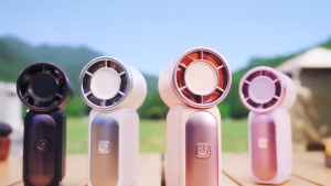 TMS Ultra Mini Turbo Fan 3000mAh 100 Speed Pocket Portable Handheld Fan – Travel Outdoor Home Cooling