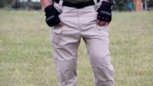 TECTOP Mens Tactical Cargo Pants Waterproof Outdoor Hiking Wear Resistant