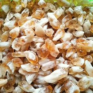 Tự Nhiên Brazil Citrine Quặng Pha Lê 20/50G Sửa Chữa Đá Khoáng Mẫu Vật Để Trang Trí Nhà DIY Quà Tặng Cá Đá Phong Thủy