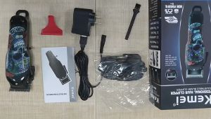 Kemei Electric Hair Clippers KM-735 Professional Hair Trimmer for Men Cordless Razor Rechargeable Hair Clipper