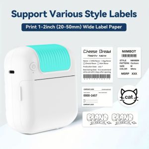 Máy in nhãn Bluetooth B2 Máy in nhiệt cầm tay cầm tay Mã vạch Mã QR Sticker Making Machine
