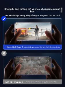 Miếng Dán Màn Hình Điện Thoại Apple 14 pro Max Full Screen Frosted Tempered Glass Miếng Dán Màn Hình Chơi Game Không Viền