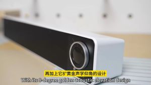 BINNIFA Play1D TV Speaker Soundbar Bluetooth 5.0 3D Surround Speaker Subwoofer Speaker box TV Soundbar