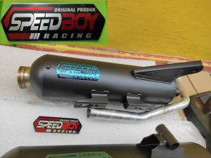 Knalpot shjiro lu Original Speedboy Standar racing BEAT MIO VARIO PCX NMAX AEROX SCOOPY GENIO dll
