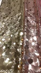 Luxury African Nigerian 2026 High-End Beaded Embroidery Lace Mesh French Sequins Lace Fabric for Womens Wedding Party Dresses