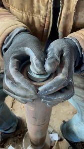 89mm ลูกกลิ้งสายพานลำเลียง Powerless ลูกกลิ้งสายพานลำเลียง 89mm conveyor belt roller