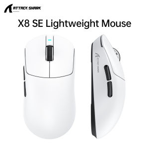 ATTACK SHARK | ATTACK SHARK X8SE Rechargeable Gaming Mouse 2.4G/BT/Wired Broadcom BK52820 500mAh Battery 80 Million Clicks For PC Gamer