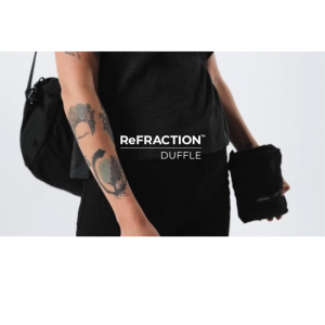 [Matador] ReFraction 25L Packable Duffle Bag | Lightweight Foldable Travel Duffel Carry-On Luggage Gym Bag Outdoor Adventure Hiking Camping Weekend Bag