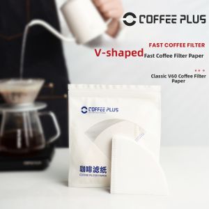 COFFEE PLUS | Quick Odorless Hand Drip V60 Filter Paper
