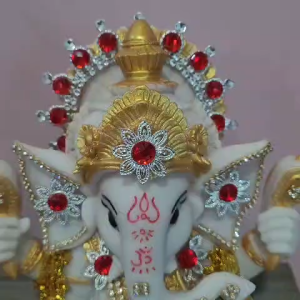 Tượng Trang Trí Để Bàn Kệ Tủ Ganesha 22cm Tạo Cảm Giác Thư Thái Nhẹ Nhàng