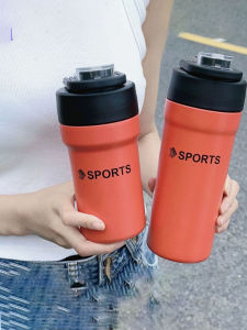 BIZE | Large Capacity Stainless Steel Insulated Tumbler with Double Drinking Straws