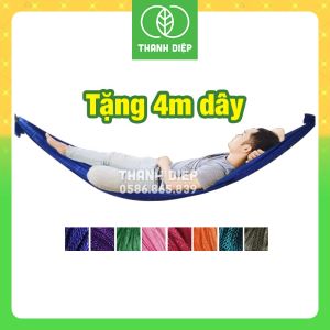 (TẶNG DÂY) Võng lưới dài 2m2 siêu mát nhiều màu lựa chọn - Mùng mền Thanh Diệp
