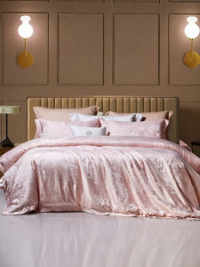 FUANNA (富安娜) | Wedding Pink Bedding Set Pure Cotton
