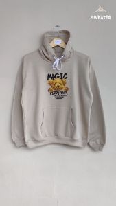 KAMPUNG SWEATER Hoodie Jumper Magic Teddy (Sablon DTF) All Fit L (Pria & Wanita)