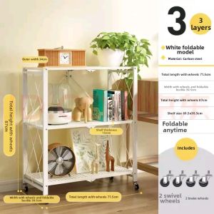 Foldable Multi-purpose Kitchen Storage Shelf