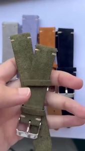 14/16mm 18mm 19mm 20mm 21mm 22mm Soft Suede Watch Strap for Omega for Seiko Universal Quick Release Bracelet Men Women Wristband