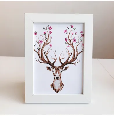 Modern Minimalist Wooden Photo Frame for Wall Hanging Horizontal And Vertical Tabletop Pieces Picture Frame Decoration