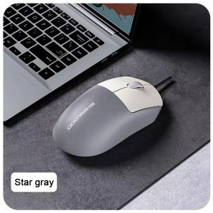 NexusClick Ergonomic Business Wired Optical Mouse Neutral Shape USB Computer Mice for Office Desktop Laptop Gaming Daily Home