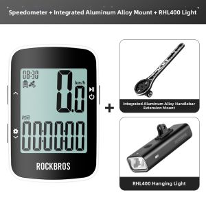 RockBros | Wireless Smart GPS Bluetooth Cycling Speedometer and Odometer