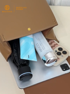 BELINDA PREMIER Backpack For Women High End Leather Korean Fashion Office Mini School Backpack BP089