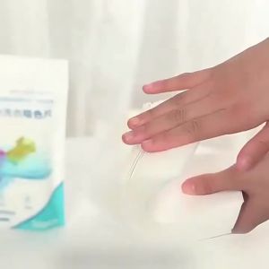 Laundry Color Absorbing Paper Anti-dyeing Laundry Tablets for Washing Machine Clean Clothes Color Catcher Sheets 100Pcs