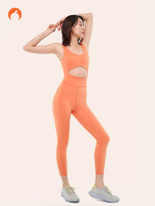 ชุดออกกำลังกาย Gymoon ทรงเข้ารูป ดูดซับเหงื่อ ระบายอากาศได้ดี สำหรับผู้หญิง ชุดโยคะ ชุดกีฬา ชุดเดินทาง ชุดลำลอง ฤดูร้อน 2023