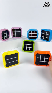 Papan Permainan Papan Tic-Tac-Toe Elektronik Multifungsi dan Teka-teki Elektronik Genggam untuk Semua Usia Permainan Meja Teka-teki Montessori Catur Set Catur Portabel Untuk Dewasa Anak-anak
