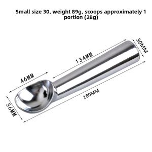 Häagen-Dazs Self-Fusing Ice Cream Spoon Hard Ice Cream Scoop Fruit Scooper Watermelon Ball Maker Metal Utensil Chinese Style
