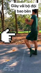 [Big sales]Giày vải đi rừnggiày vải Ko3giày bảo hộgiày thời tranggiày đi phượt