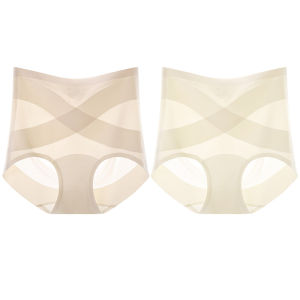 MiiOW | High-Waist Shaping Underwear For Women Postpartum Tummy Control Butt Lifting Slimming Bandage Non-Marking Nylon Spandex Blend