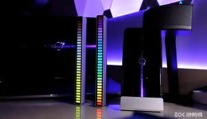 32 LED เสียงวงเว็บไซต์ การควบคุมไฟควบคุมเสียง 3D RGB บรรยากาศ ไฟจังหวะ อุปกรณ์แอปบลูทู ธียา D&D ทั้งหมดที่ 5 รูป