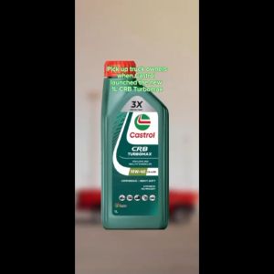 Castrol CRB Turbomax 10W-40 (1L) CK-4/E9 Commercial Heavy Duty Diesel Engine Oil
