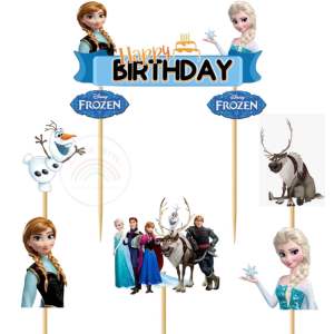 Cake Topper Karakter Hiasan Kue Ulang Tahun Murah Full Bambu