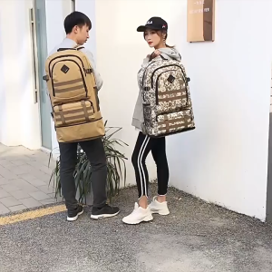 Ba lô du lịch cỡ lớn 60L balô leo núi chống thấm nước ngoài trời túi cắm trại balo thể thao siêu nhẹ