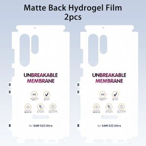 2PCS Soft HD Clear Matte Back Rear Sides Full Cover Hydrogel Film for Samsung Galaxy S26 Ultra S25 S24 Plus Screen TPU Protector
