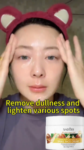 BUY 1 TAKE 140g Avocado / Snail White Cream Melasma Spot Skin Care Face Moisturizer Freckle Whitening Cream Hydrating And Moisturizing Face Mask