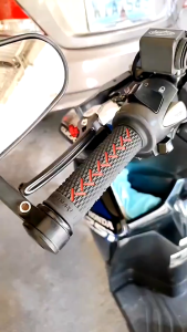Motorcycle Handle Grip Glue Rubber Universal 2Pcs GripNon-slip Handle Cover
