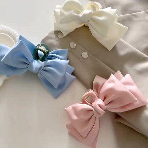 Fyngalery ♛ Jepit Rambut Korea Pita Jumbo Besar Jepit Salon Aksesoris Rambut Wanita Fashion Korea DP88